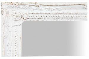 Specchiera da appendere verticale/orizzontale L36,5xPR4xH47 cm finitura bianca anticata con rifiniture in oro