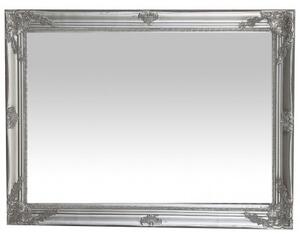 Specchiera da appendere verticale/orizzontale L62xPR4xH82 cm finitura foglia argento anticato