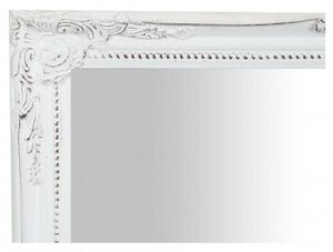 Specchio Specchiera da parete e appendere verticale/orizzontale L47xPR4xH57 cm finitura bianco anticato