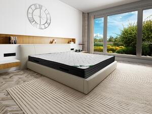 Materasso 180 x 200 cm schiuma e rivestimento bambù sp. 25 cm - BERENDI di NATUREA