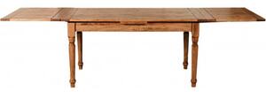 Tavolo in legno massello di tiglio allungabile Country Made in Italy