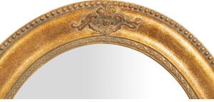 Specchiera da appendere verticale/orizzontale L54xPR4xH64 cm finitura foglia oro anticato