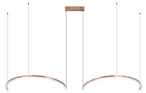 Immax NEO 07328L - Lampadario LED dimmerabile a sospensione su cavo FINO 72W/230V 120 cm oro rosa Tuya+telecomando