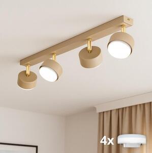 Brilagi - Faretto LED MONO 4xGX53/13W/230V beige