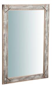 Specchio da parete in legno massello RUSTICO RETTANGOLARE