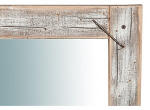 Specchio da parete in legno massello RUSTICO RETTANGOLARE