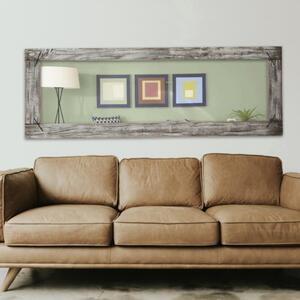 Specchio da parete in legno massello RUSTICO GRANDE