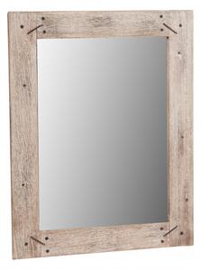 Specchio da parete in legno massello RUSTICO