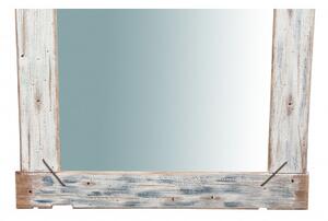 Specchio da parete in legno massello L90xPR3,5xH90 cm