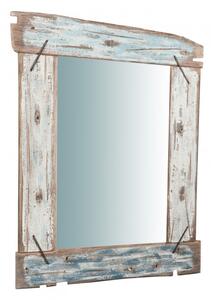 Specchio da parete in legno massello L65,5xPR3,5xH86 cm