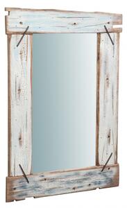 Specchio da parete in legno massello L60xPR3,5xH90 cm