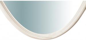 Specchiera da parete verticale/orizzontale in legno finitura bianca anticata L72XPR4,5XH122 cm Made in Italy