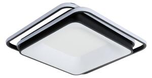 Brilagi - Plafoniera LED dimmerabile FLARE LED/102W/230V 50x50 cm nera + telecomando