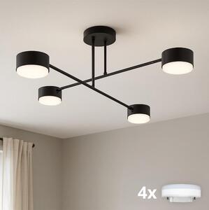 Brilagi - Plafoniera LED a montaggio superficiale MONO 4xGX53/13W/230V nera