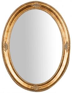 Specchio Specchiera da parete e appendere verticale/orizzontale L64xPR3xH84 cm finitura oro anticato