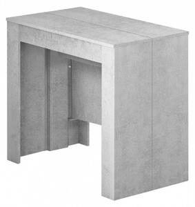 Consolle allungabile Diluna, 51/237x90h78 cm, Cemento