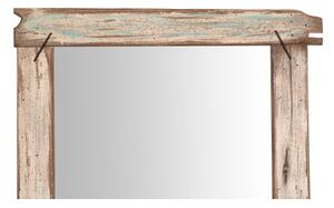 Specchio da parete in legno massello