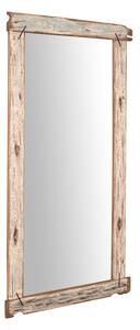Specchio da parete in legno massello