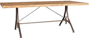 Tavolo rettangolare in legno massello