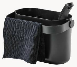 Organizer per lavello Circular Black, set da 3