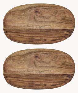 Set di 2 vassoi da portata HDWood