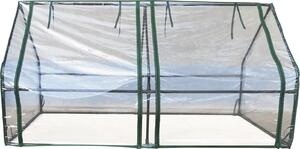 Brixo Serra da Giardino Struttura in Acciaio Copertura in Polietilene con Apertura Laterale 180x90x90 cm - BRI100962