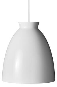 Lampada a sospensione Dyberg Larsen Milano, Ø 30 cm, bianco lucido