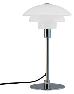 Lampada da tavolo Dyberg Larsen Morph, opale, altezza 35 cm, vetro