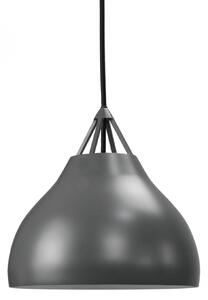 Lampada a sospensione Pyra di Dyberg Larsen, Ø 29 cm, grigio, metallo