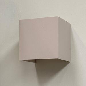 Dyberg Larsen Applique a LED Venus, beige, larghezza 10 cm