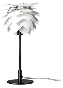 Lampada da tavolo Dyberg Larsen Pineapple, bianco/nero, altezza 35 cm