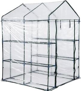 Brixo Serra Tubolare in Acciaio 4 Ripiani L69xP49xH160 cm. - SERTU4