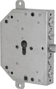 Yale Serratura Porta blindata Cilindro europeo da Applicare 2 Mandate con Scrocco Triplice Chiusura Entrata 60 mm Dx Scatola 130x164 mm - Y13200051