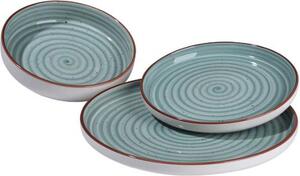 Amicasa Servizio Piatti 18 Pezzi colore Verde Art 26 Vertigo - SPT671VV