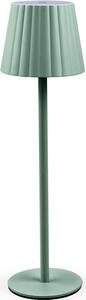 DecHome Set 12 Lampade da Tavolo LED Ricaricabile Potenza 3.2 Watt colore Verde - 212591 Aurora