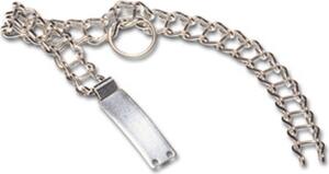 AllMyPets Set 12 Collari per Cani 40 cm in Acciaio Zincato