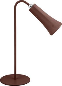 DecHome Set 12 Lampade da Tavolo LED Ricaricabile Potenza 1 Watt 35 cm colore Ruggine - 212599 Alice