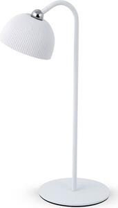 DecHome Set 12 Lampade da Tavolo LED Ricaricabile Potenza 3.2 Watt 33 cm colore Bianco - 211740 Elliot