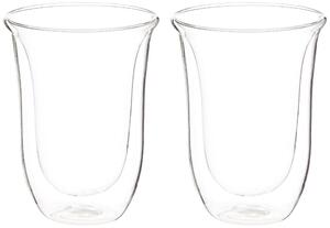 De Longhi Set 2 Bicchieri da degustazione Latte Macchiato 220 ml in vetro - 5513214611