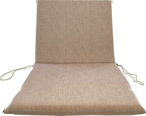 VivaGarden Set 4 Cuscini Garden con Schienale Basso 5h.x90x50 cm 4 Pezzi colore Beige - SCBASSOBEIGE