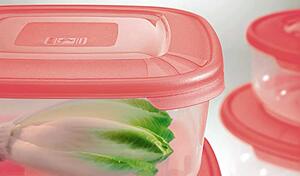 Tontarelli Set 3 contenitori 3-1.88-0.93 Litri Frigo box Plastica per alimenti Azzurro - 9040572787