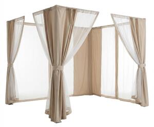 Giardini del Re Teli per Gazebo 3x4 mt Set da 4 Teli Laterali per Gazebo Sahara