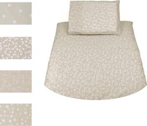 Baby Idea Set Culla Avvicinamento 4 Pz con Piumone colore Beige - 30100