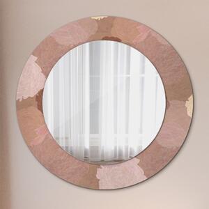 Specchio rotondo stampato Composizione delle rose fi 50 cm