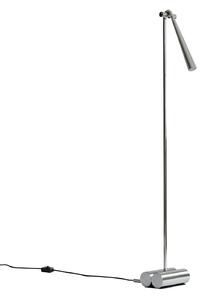 Lampada da terra 101 COPENHAGEN, dimmerabile, Metallizzato, Soggiorno, Alluminio, Design