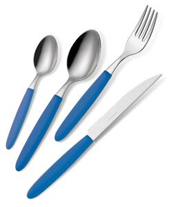 DecHome Set Posate 24 Pezzi colore Blu - BARF24LIG285