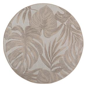 Tappeto da interno/esterno rotondo beige ø 120 cm Desert 1302 – Ayyildiz Carpets