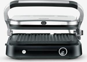 Severin SEVINI PRO Bistecchiera elettrica Potenza 1800 Watt con temperatura regolabile fino a 230 e display digitale, piastre lavabili in lavastov