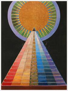 Stampa artistica Altarpiece No 1 Rainbow Abstract - Hilma af Klint, (30 x 40 cm)