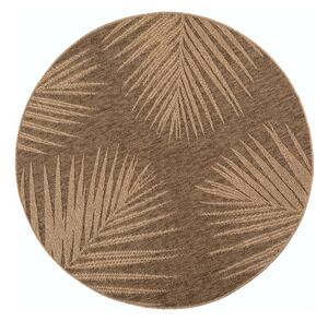Tappeto da interno/esterno rotondo marrone ø 120 cm Timber 1403 – Ayyildiz Carpets